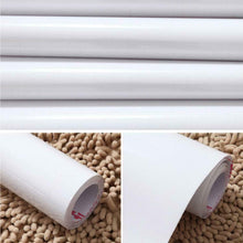 Carica l'immagine nel visualizzatore di Gallery, KINLO Adesivi carta per mobili 0.6M*5M(1 Rotolo) Bianco Nessuna 5M, Bianca