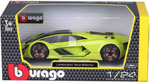 Carica l'immagine nel visualizzatore di Gallery, Modellino in scala 1:24 di Lamborghini Terzo Millennio, Macchinina Burago, Gioco