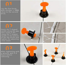 Carica l'immagine nel visualizzatore di Gallery, Funmo 50PCS piastrelle livellatore distanziatori per piastrelle di livellamento