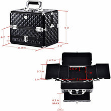 Carica l'immagine nel visualizzatore di Gallery, Joligrace Valigetta Trucchi Beauty Case Valigia ValigettaTrucco Larga...