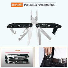 Carica l'immagine nel visualizzatore di Gallery, Bibury Pinza Multiuso, 18-in-1 Multi Tool in Acciaio Inossidabile,...