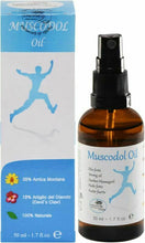 Carica l'immagine nel visualizzatore di Gallery, Muscodol oil - Olio forte per dolori muscolari e articolari - Azione...