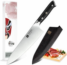 Carica l'immagine nel visualizzatore di Gallery, XINZUO 21cm Coltello da Cuoco Germania Chef+Guaina Magnetica