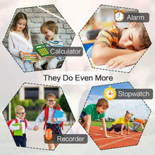 Carica l'immagine nel visualizzatore di Gallery, Smartwatch per Bambini, Orologio Intelligente Ragazzo e Ragazza Nero