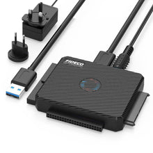 Carica l'immagine nel visualizzatore di Gallery, FIDECO USB 3.0 a IDE e SATA Converter Hard Drive Adattatore per 2,5" e...