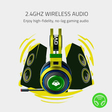 Carica l'immagine nel visualizzatore di Gallery, Razer Nari Ultimate Overwatch Lucio Ed. - Cuffie Gaming con HyperSense Tech