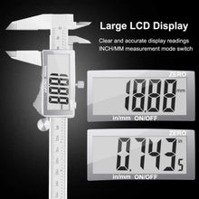 Carica l'immagine nel visualizzatore di Gallery, Calibro Digitale,Preciva Caliper metrico da 150 mm/6 pollice elettronico in...