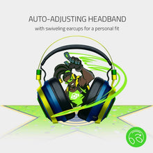 Carica l'immagine nel visualizzatore di Gallery, Razer Nari Ultimate Overwatch Lucio Ed. - Cuffie Gaming con HyperSense Tech
