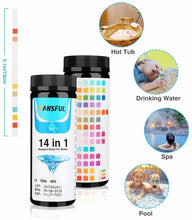 Carica l'immagine nel visualizzatore di Gallery, Kit Per Analisi Dell'Acqua Potabile, Test PH, Bromo, Ferro, Rame, Nitrito cloro