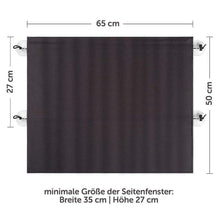 Carica l'immagine nel visualizzatore di Gallery, Parasole da auto per bambini con funzione di tendina e ventose | Protezione...
