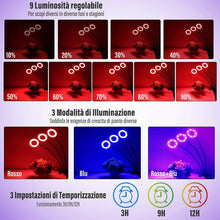 Carica l'immagine nel visualizzatore di Gallery, infinitoo Lampada per Piante, Grow Light Lampade LED Piante Infinitoo-a