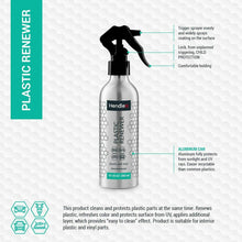 Carica l'immagine nel visualizzatore di Gallery, Hendlex Nano Rivestimento Rinnova Plastiche per Pulizia Interni Auto, 200 ml