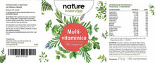 Carica l'immagine nel visualizzatore di Gallery, Integratore Multivitaminico, 180 Compresse, Ingredienti naturali, di Gloryfeel