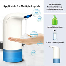 Carica l'immagine nel visualizzatore di Gallery, Lypumso Dispenser di Sapone Automatico, in Schiuma con...