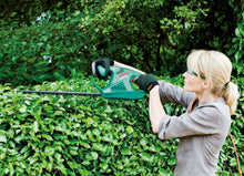 Carica l'immagine nel visualizzatore di Gallery, Tagliasiepi elettrico per giardinaggio da 420W lama da 45cm, Bosch