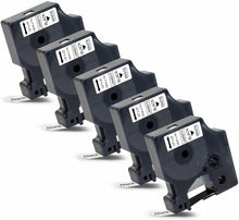 Carica l'immagine nel visualizzatore di Gallery, 5 x Etichette di ricambio compatibile per Dymo D1 LabelManager Labelpoint bianco