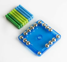 Carica l'immagine nel visualizzatore di Gallery, Set di costruzioni magnetiche Geomag, 35 pezzi tra sfere e barrette, Magneti
