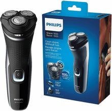 Carica l'immagine nel visualizzatore di Gallery, Rasoio elettrico Philips S1332/4 PowerCut + Rifinitore precisione, Testine Flex