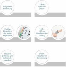 Carica l'immagine nel visualizzatore di Gallery, Misuratore di Pressione da Polso Beurer Sanitas SBC 15 pressione e battito, LCD