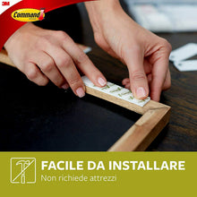 Carica l'immagine nel visualizzatore di Gallery, Strisce adesive per appendere quadri e foto, Doppio attacco a strappo, Command