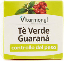 Carica l'immagine nel visualizzatore di Gallery, 45 x Capsule di integratore di Tè verde e Guaranà, Vitarmonyl Controllo del peso