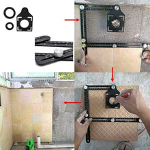 Carica l'immagine nel visualizzatore di Gallery, Righello di misurazione multi angolo, righello multifunzione realizzato in...