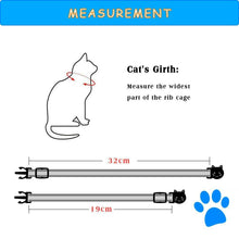 Carica l'immagine nel visualizzatore di Gallery, win.max Collare per Gatti, Collari Gattini con Sonaglio, Regolabile e...