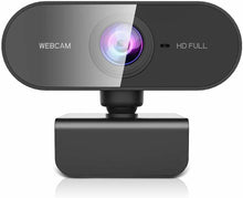 Carica l'immagine nel visualizzatore di Gallery, Webcam full HD 1080P per PC laptop, Videochiamate studio tramite USB con audio