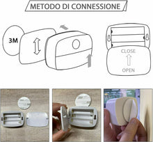 Carica l'immagine nel visualizzatore di Gallery, Luce notturna a LED, con sensore di movimento PIR, accensione Bianco