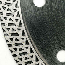 Carica l'immagine nel visualizzatore di Gallery, SHDIATOOL Disco Diamantato 115mm con Mesh Turbo per Porcellana 115mm, Nero