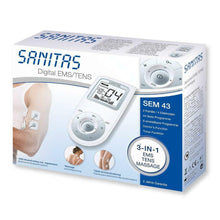 Carica l'immagine nel visualizzatore di Gallery, Elettrostimolatore muscolare e nervoso digitale - Sanitas SEM 43 66130