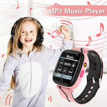 Carica l'immagine nel visualizzatore di Gallery, Smartwatch Bambini - Telefono con SOS Gioco Musica Camera Rosa