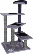 Carica l'immagine nel visualizzatore di Gallery, dibea Tiragraffi per gatto albero tiragraffi gioco giocattolo Grigio