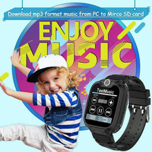 Carica l'immagine nel visualizzatore di Gallery, YENISEY Smartwatch per Bambini con Lettore Musicale - Gioco Puzzle viola