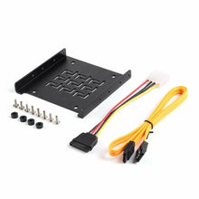 Carica l'immagine nel visualizzatore di Gallery, Telaio di Montaggio per 2,5 HDD/SSD a 3,5 adattatori, con Viti e Cavo SATA