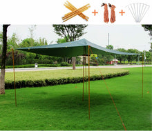 Carica l'immagine nel visualizzatore di Gallery, TRIWONDER Pali di Supporto per Tenda, Aste in Lega Oro (2,4 M) + Accessori