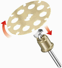 Carica l'immagine nel visualizzatore di Gallery, Disco da Taglio per Legno Dremel SC544 diametro 38 cm, Multifunzione circolare