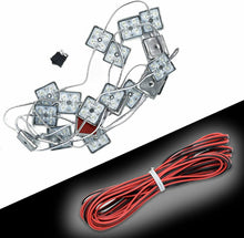 Carica l'immagine nel visualizzatore di Gallery, 10 x Moduli di luci a LED per interni rimorchi fugoni, 4 LED ogni modulo 12 V