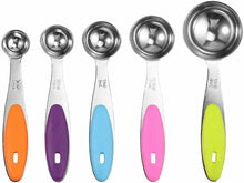 Carica l'immagine nel visualizzatore di Gallery, COLFULINE Set di Utensili da Cucina in Silicone, Cucina...