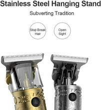Carica l'immagine nel visualizzatore di Gallery, Anself Trimmer Elettrico per Uomo, Tagliacapelli, 03 Grigio Fumo