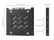 Carica l'immagine nel visualizzatore di Gallery, Telaio di Montaggio per 2,5 HDD/SSD a 3,5 adattatori, con Viti e Cavo SATA