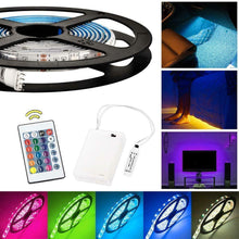 Carica l'immagine nel visualizzatore di Gallery, Striscia a LED RGB da 2 m, Luci stroboscopiche impermeabili a batteria LED,...