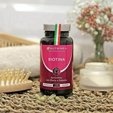 Carica l'immagine nel visualizzatore di Gallery, Biotina Nutrimea Trattamento 4 Mesi | 120 capsule | Zinco Selenio Vitamina It