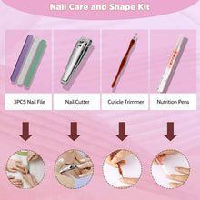 Carica l'immagine nel visualizzatore di Gallery, 54W UV Lampada Kit Unghie Gel Completo,Jane Choi Extension Set...