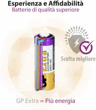 Carica l'immagine nel visualizzatore di Gallery, 5 x Pile MN21 ad Alto voltaggio 12 V Batterie Alcaline 23A / A23 / MN21 da 12V