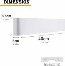Carica l'immagine nel visualizzatore di Gallery, Lampada LED da Parete da 16 W, Struttura in Alluminio, Luce Bianca Calda