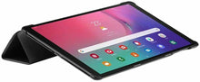 Carica l'immagine nel visualizzatore di Gallery, Cover a portafoglio compatibile per Samsung Galaxy Tab A 10.1 2019 T515 + Vetro