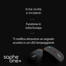 Carica l'immagine nel visualizzatore di Gallery, Saphe One+ Allarme autovelox, segnalatore autovelox con segnale acustico e...