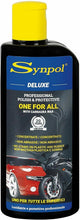 Carica l'immagine nel visualizzatore di Gallery, Crema lucidante e protettiva per auto e moto, Synpol Deluxe bottiglia da 200 ml