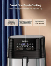 Carica l'immagine nel visualizzatore di Gallery, Innsky 5.5L 1700W, Friggitrice ad Aria con 7 Programmi + Funzione di...